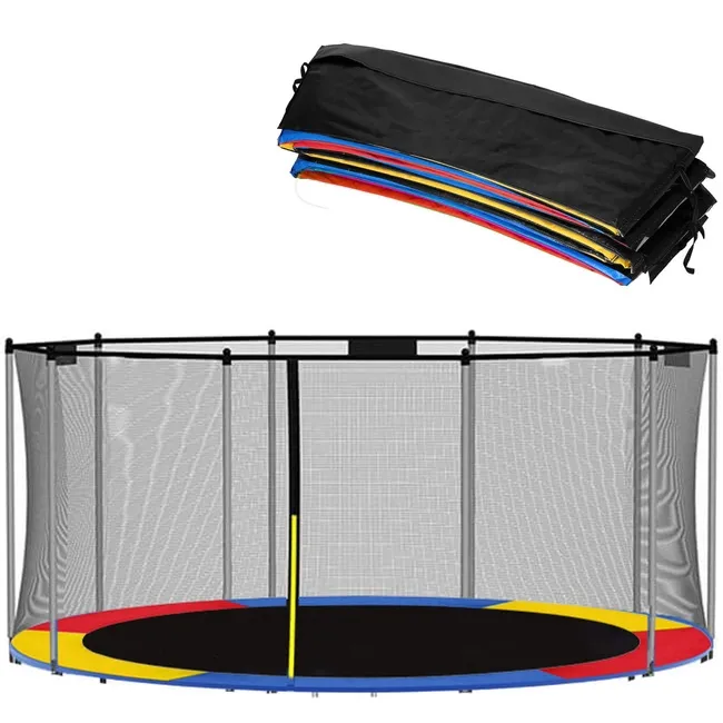 Osłona na sprężyny z siatką do trampoliny wewnętrzną 8 FT 244/250/252 cm multikolor