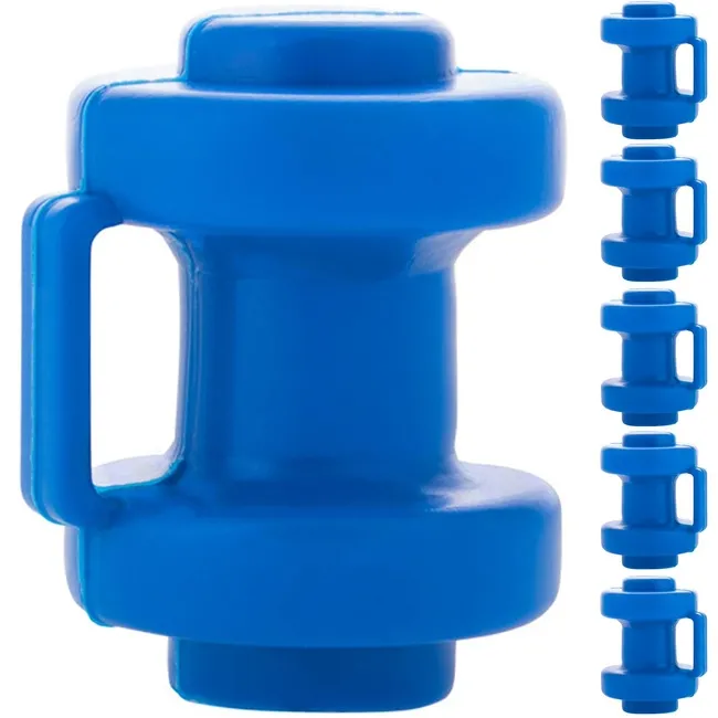 Grzybki do trampoliny 6 szt. na słupki do mocowania niebieski