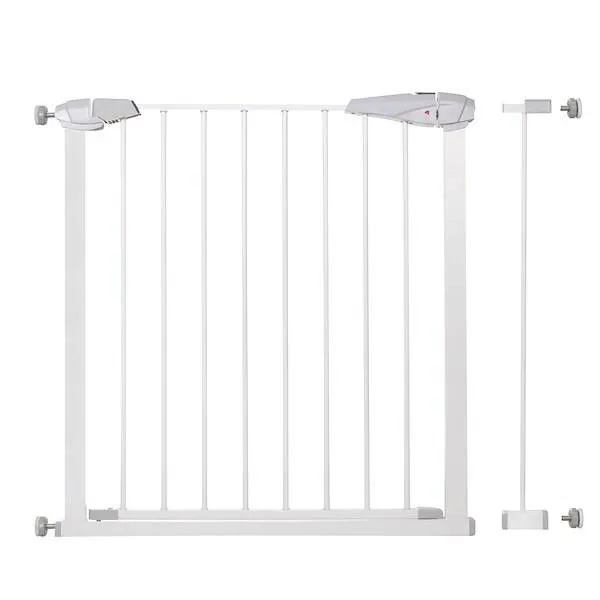 Bramka zabezpieczająca rozporowa do 92cm biała