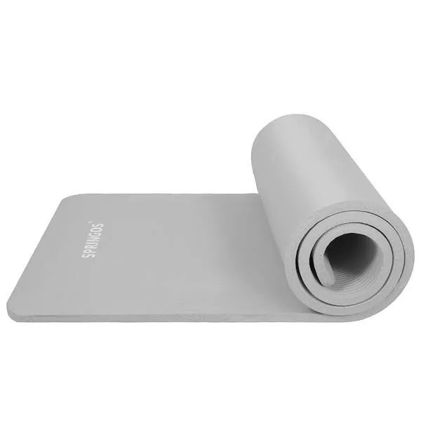 Uniwersalna mata do ćwiczeń 183 cm szary