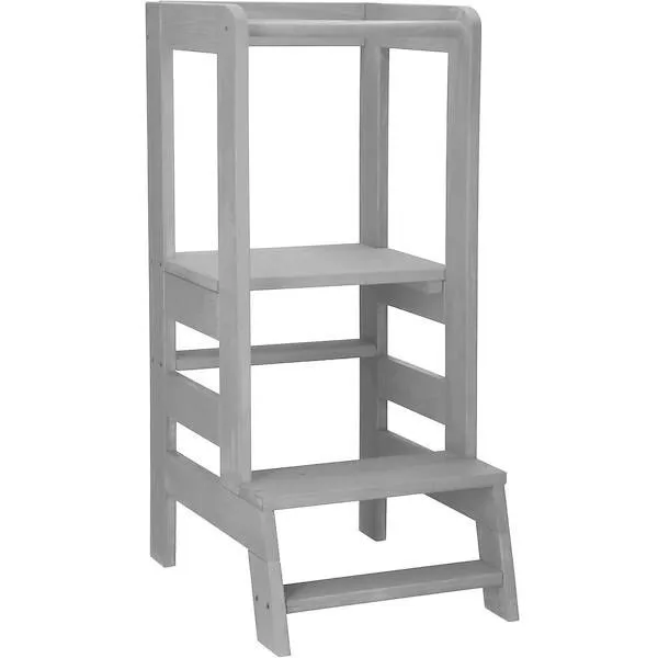 Pomocnik kuchenny, 90cm kitchen helper, podest dla dzieci szary