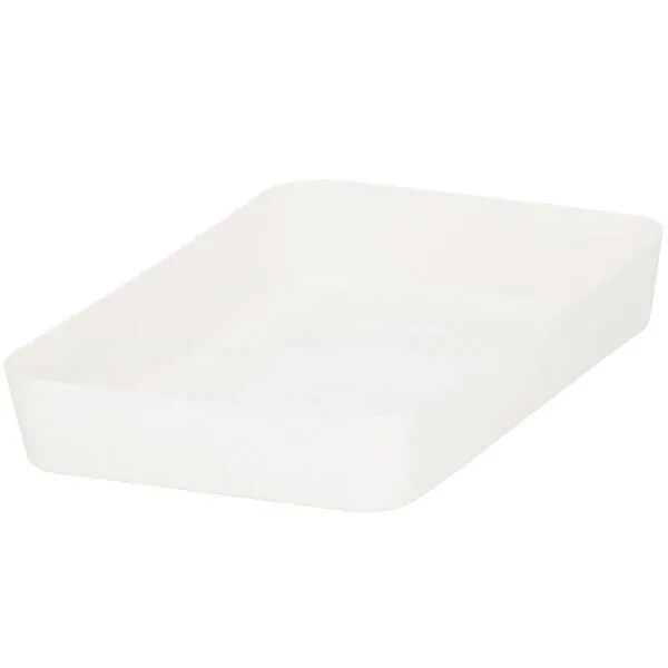 Pojemnik do szuflady 26x18cm wielofunkcyjny wkład, organizer kremowy