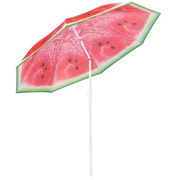 Parasol plażowy 180 cm parasol do ogrodu arbuz