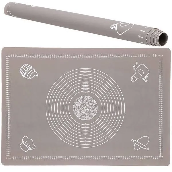 Silikonowa stolnica 65x45cm z podziałką do ciasta