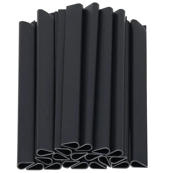 Klipsy do taśmy ogrodzeniowej zestaw 20 szt. zaczepy montażowe antracyt