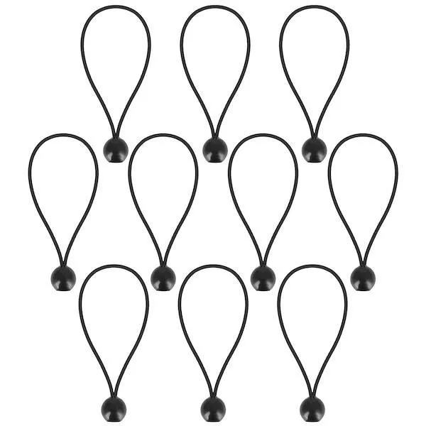 Zestaw gum z kulką 10 szt. do mocowania plandeki