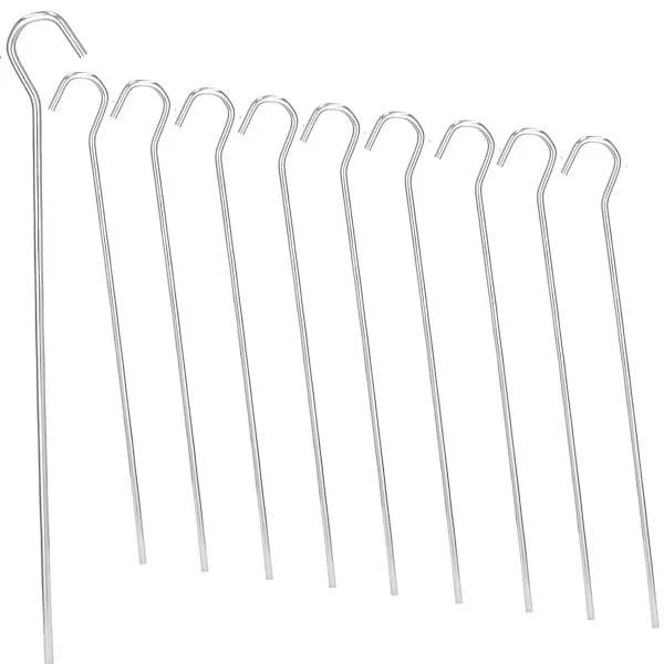 Śledzie do namiotu 10 szt. 31 cm stalowe szpilki namiotowe