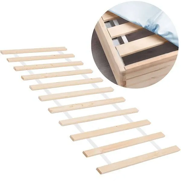 Stelaż do łóżka drewniany 80x200 cm z listew