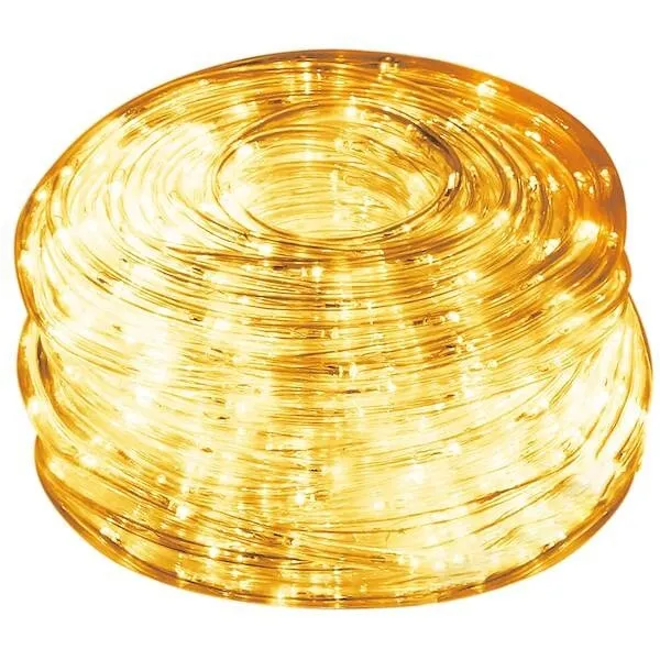 Wąż świetlny 240 Led ciepły biały 11m z programatorem IP44