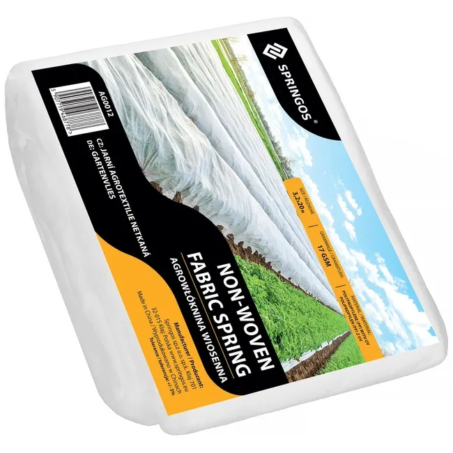 Agrowłóknina wiosenna 17g/m2 otulina gruba 20x3,2m biała