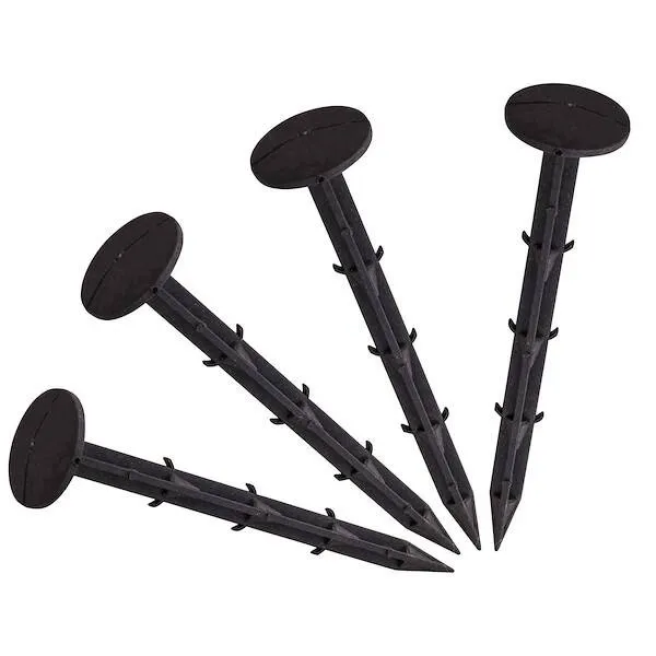 Szpilki mocujące do agrowłókniny kołki na krety 50 szt. kotwy do podłoża