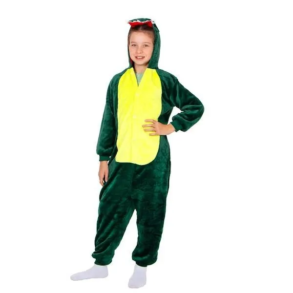 Piżama kigurumi smok kombinezon jednoczęściowy dziecięcy rozmiar 120-130 cm