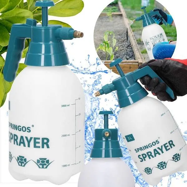 Opryskiwacz do roślin, spryskiwacz ręczny z pompką do kwiatów 3l