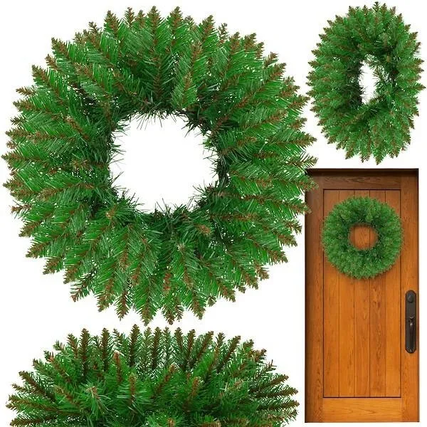 Wieniec świąteczny ozdoba na drzwi wianek 45 cm