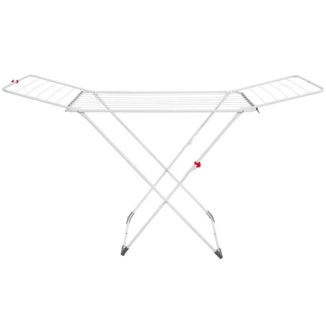 Suszarka na pranie składana teleskopowa na ubrania, bieliznę, z wbudowanymi haczykami