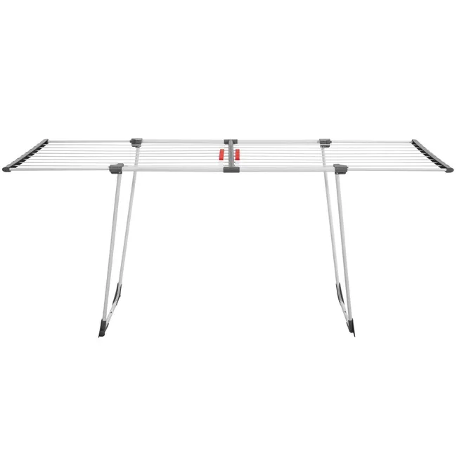 Suszarka na pranie składana teleskopowa na ubrania, bieliznę, z wbudowanymi haczykami