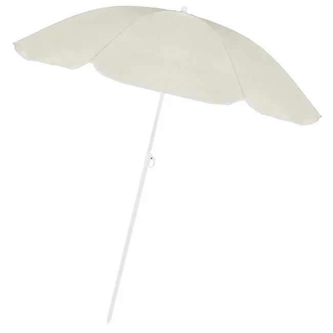 Parasol plażowy z pokrowcem, składany parasol do ogrodu, beżowy