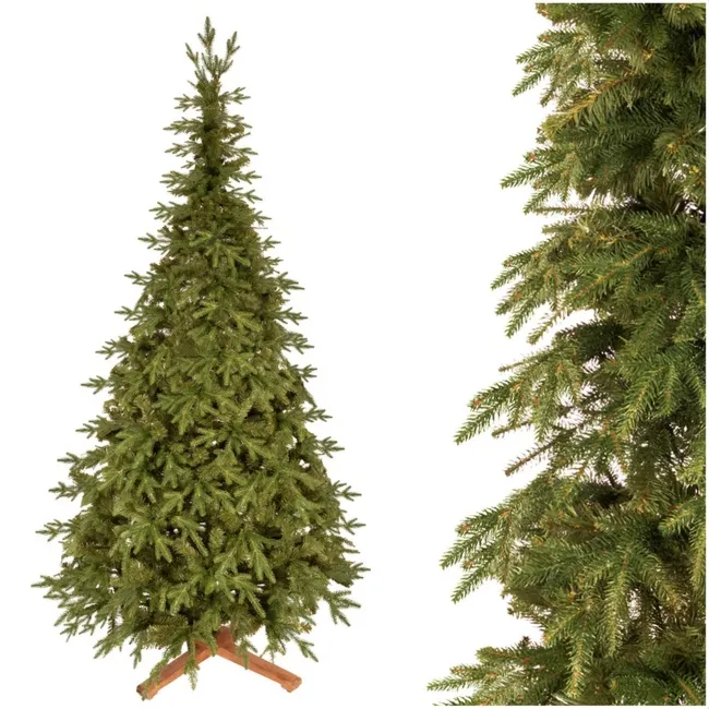Choinka sztuczna 240 cm świerk himalajski jak żywy PE Royal Trees premium drzewko świąteczne
