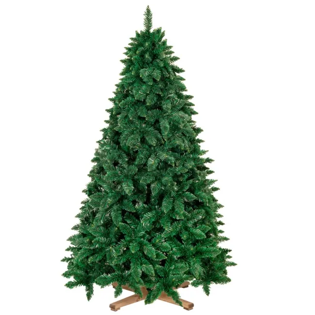 Choinka sztuczna 220 cm sosna leśna jak żywa Royal Trees premium z drewnianym stojakiem