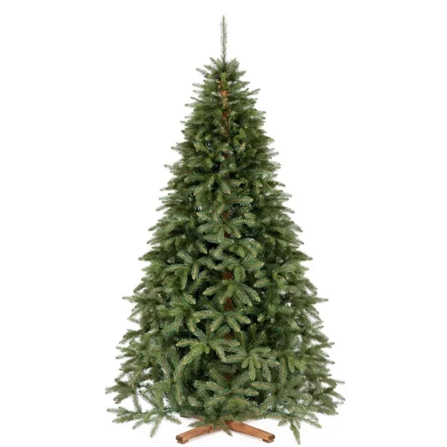 Choinka sztuczna 240 cm Premium Royal Trees świerk syberyjski z drewnianym stojakiem