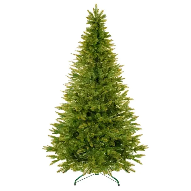 Choinka sztuczna 220 cm świerk naturalny z metalowym stojakiem