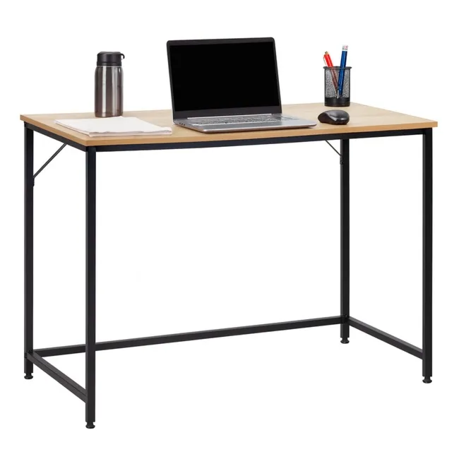 Biurko komputerowe nowoczesne 100x50x76 cm młodzieżowe stolik loft industralny