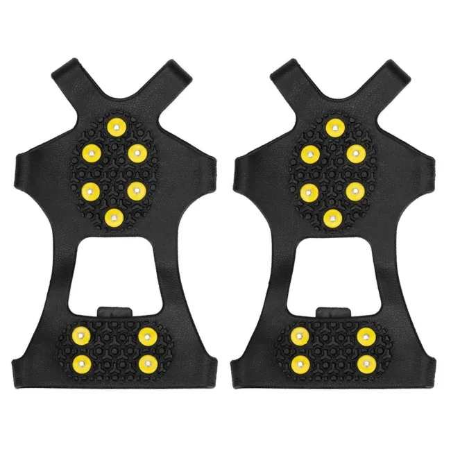 Raczki na buty turystyczne, nakładki kolce rozmiar 35-38 czarne