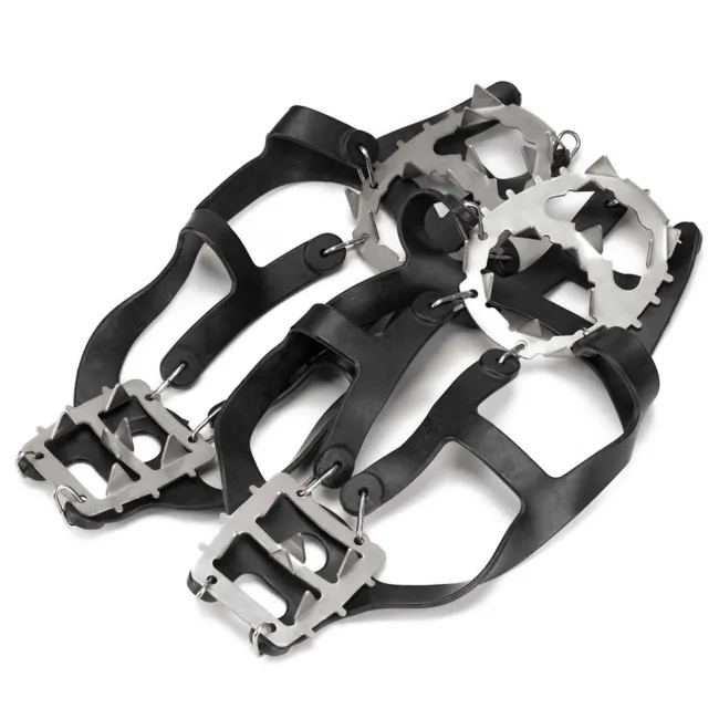 Raczki na buty turystyczne, nakładki rozmiar 40-45 czarne