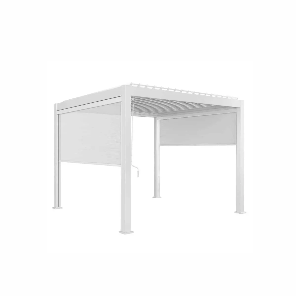 Roleta do zadaszeń manualnych PERARA  360cm ZUMM biała aluminium