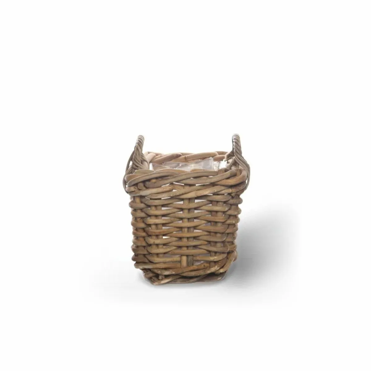 Kosz rattanowy osłonka donicy NARBONNE  35x35x35 Vimine naturalny