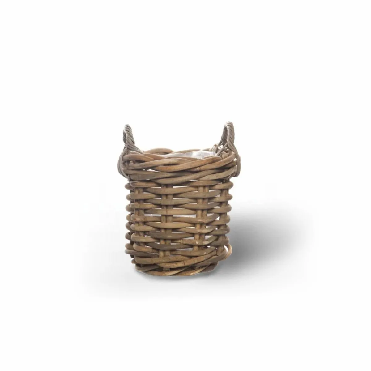 Kosz rattanowy osłonka donicy RENNES  35x35x35 Vimine naturalny