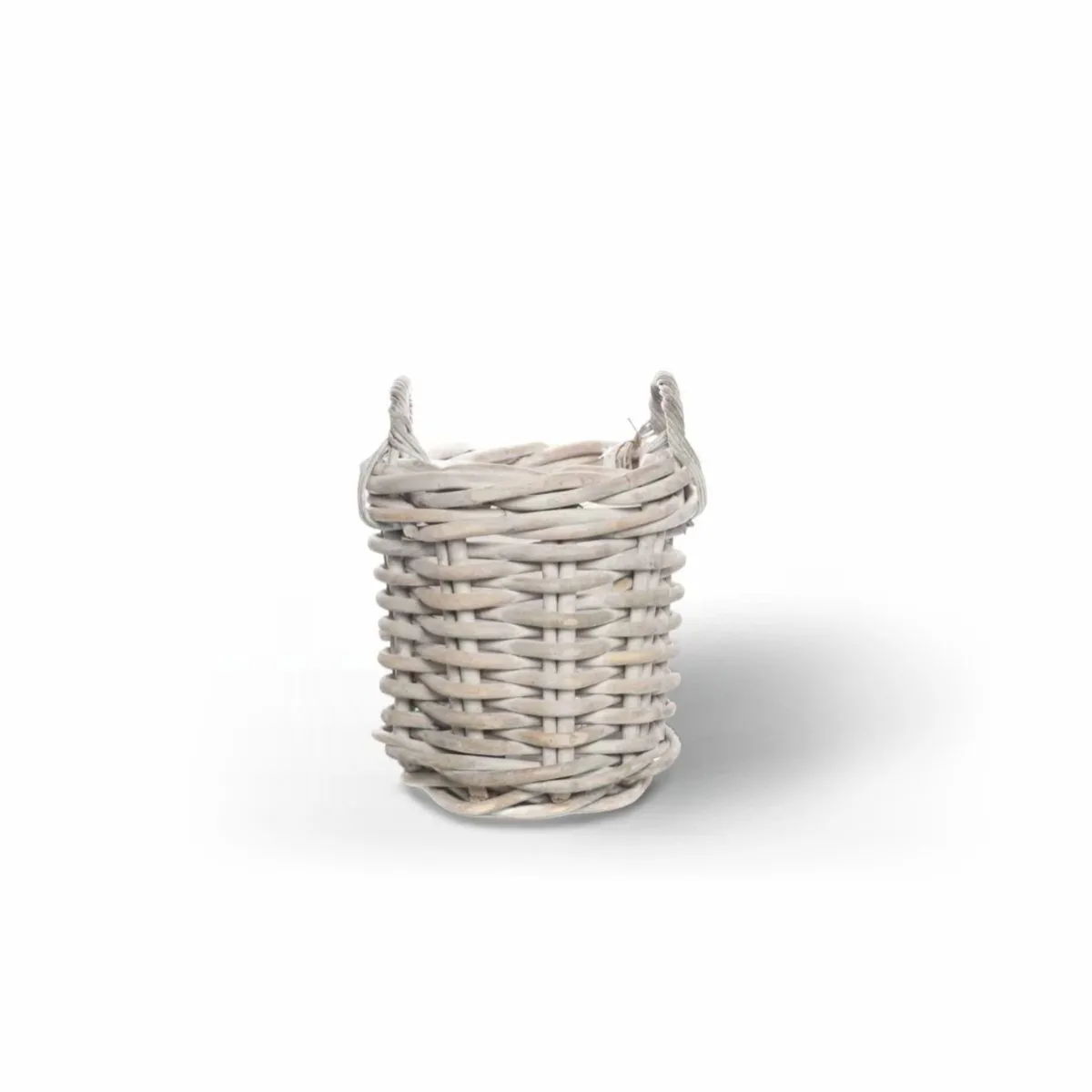 Kosz rattanowy osłonka donicy RENNES  35x35x35 Vimine biały