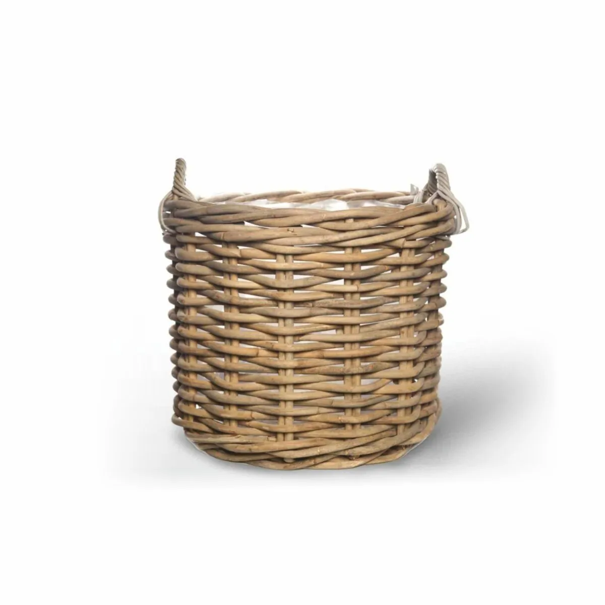 Kosz rattanowy osłonka donicy RENNES  65x65x55 Vimine naturalny