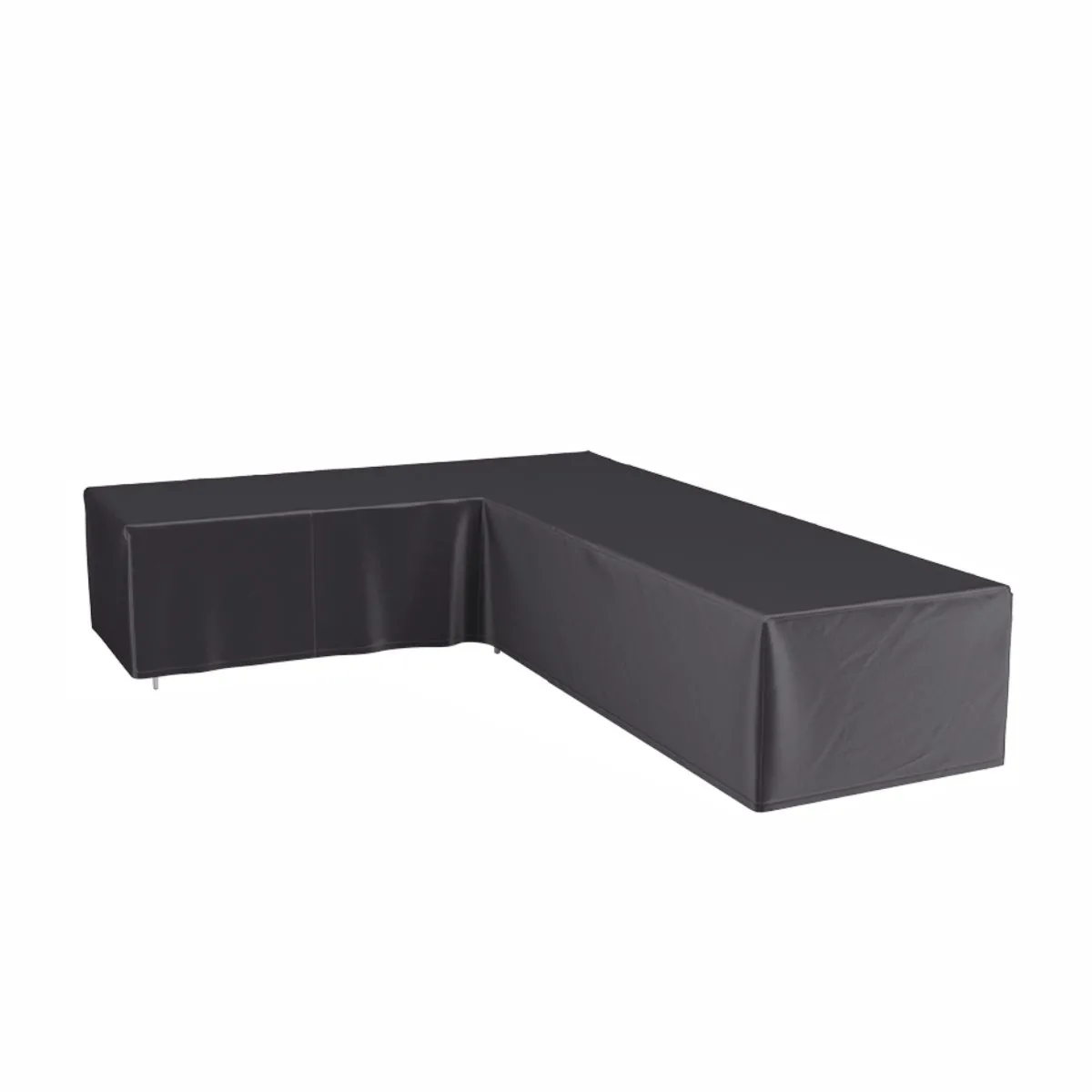 Pokrowiec ogrodowy w kształcie "L"  7946 255x330x70 AeroCover szary