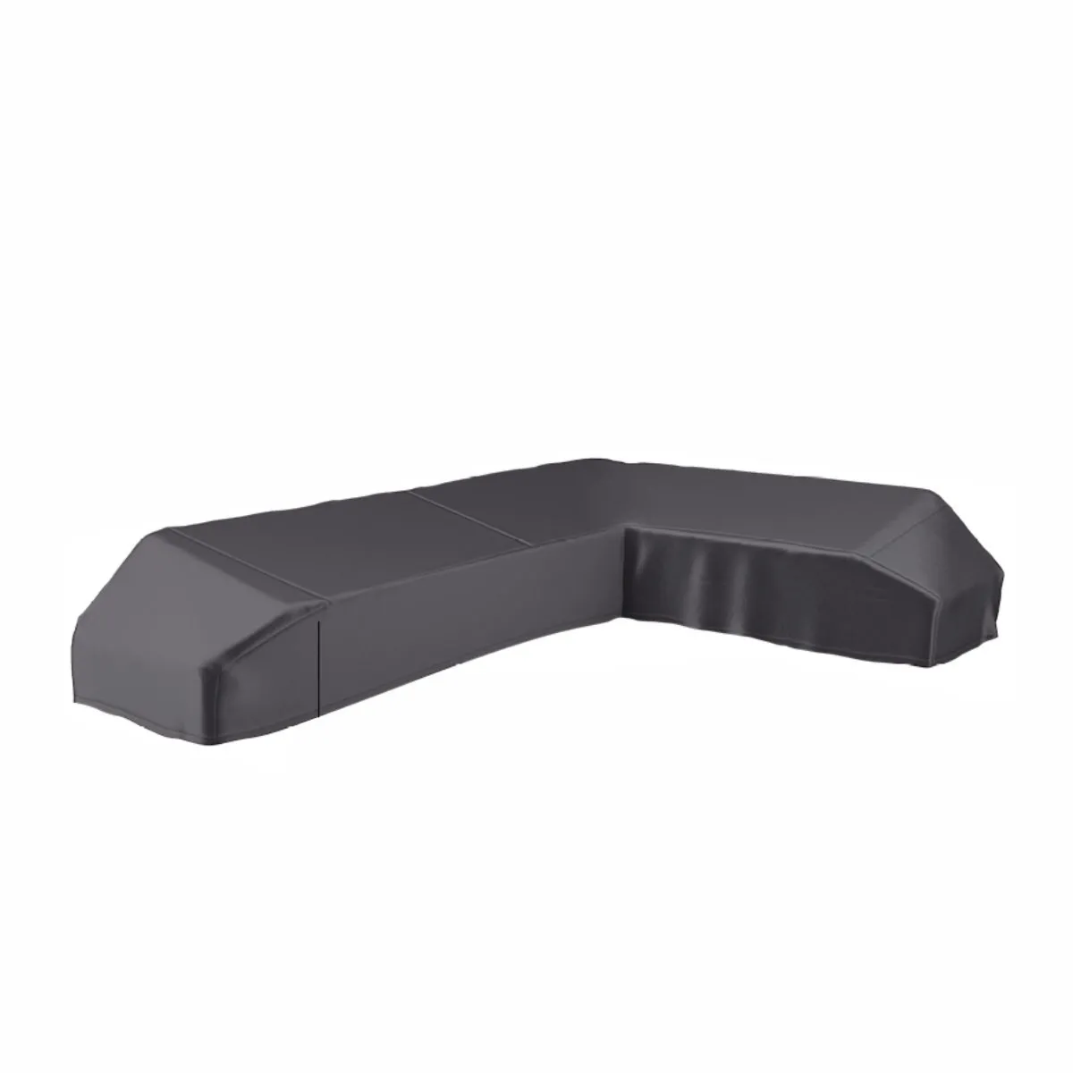 Pokrowiec na zestaw ogrodowy narożny  7888 300x375x70 AeroCover szary