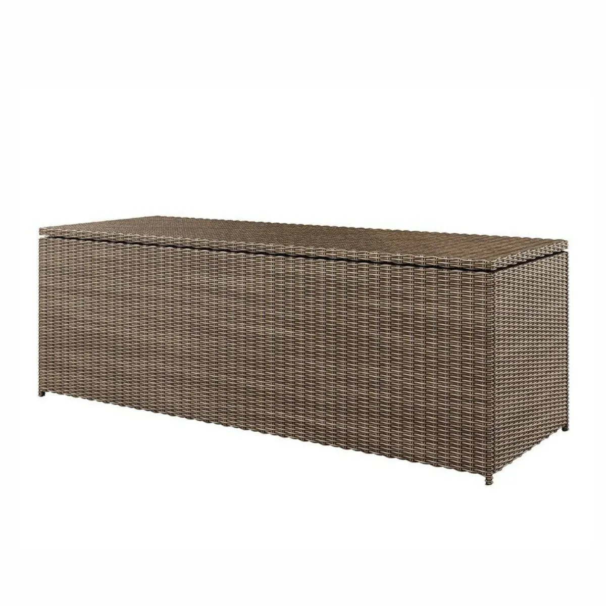 Skrzynia na taras SCATOLA  200x82x74 1181L Oltre royal piaskowa technorattan