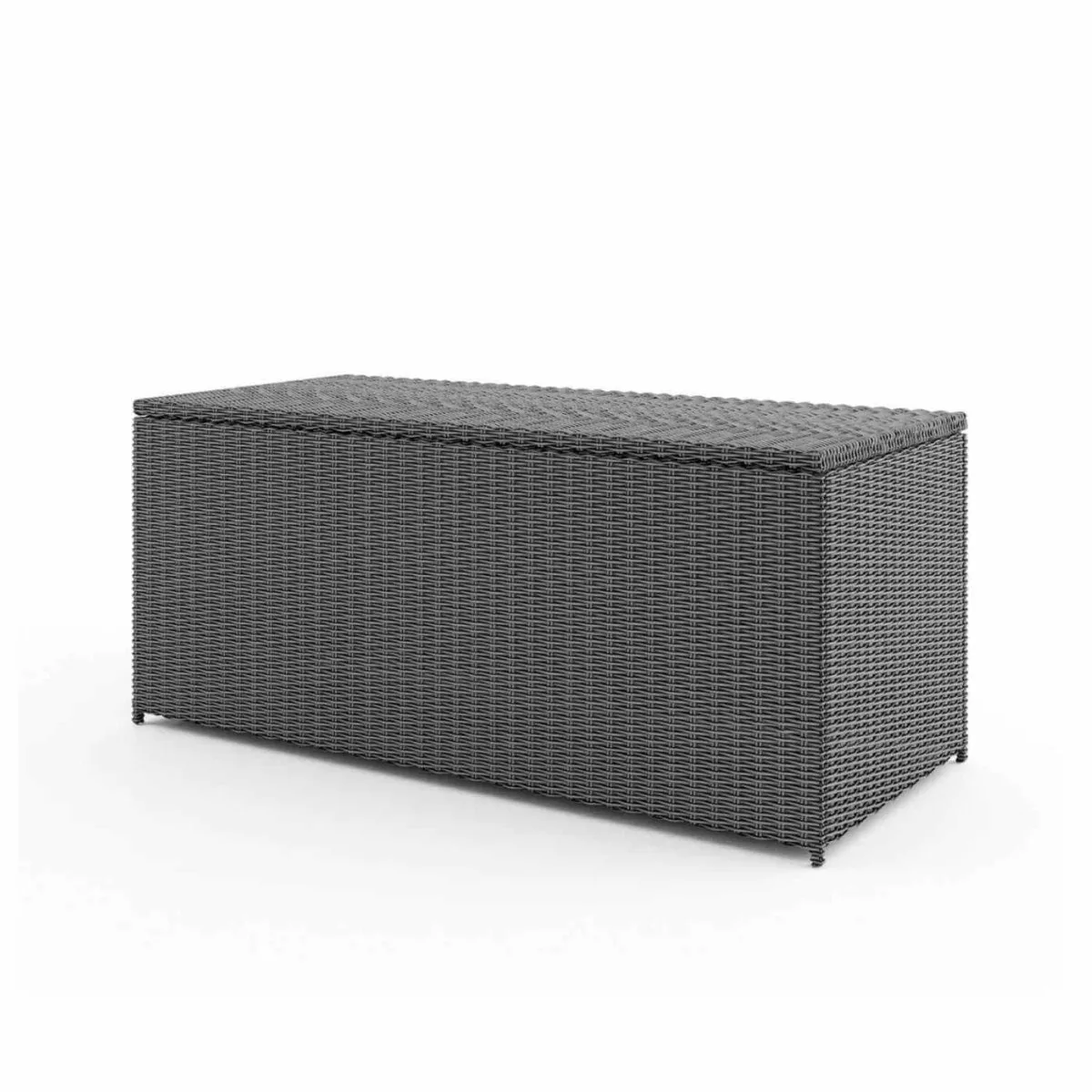 Skrzynia ogrodowa SCATOLA  160x82x74 954L Oltre royal szara technorattan