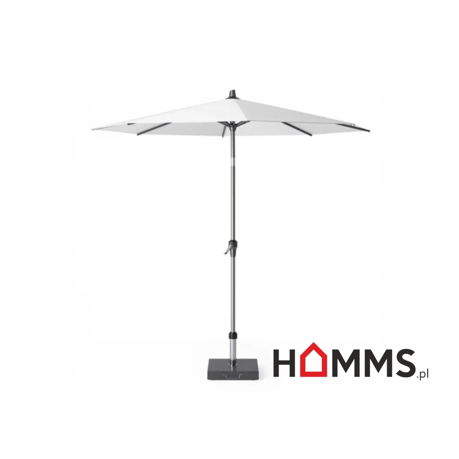 Parasol ogrodowy RIVA ø 2,5m - biały