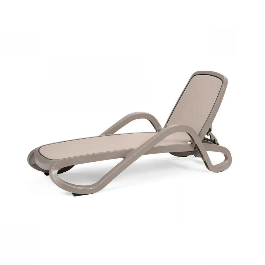 Leżak ogrodowy ALFA Nardi Tortora Tortora