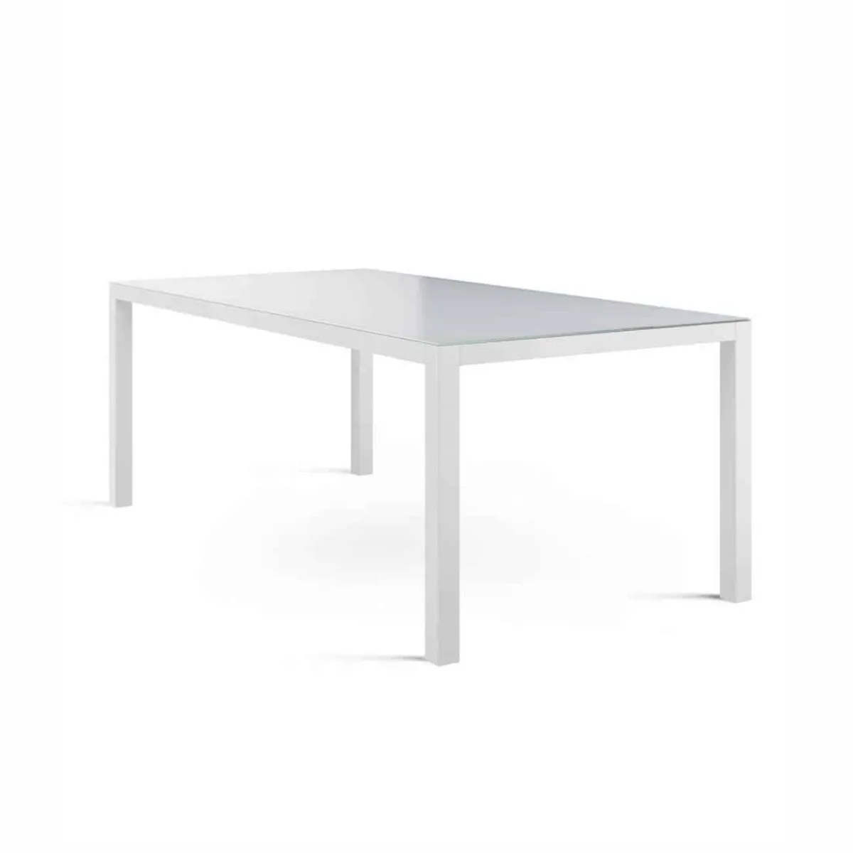 Stół ogrodowy OVIEDO   200x100 ZUMM biały aluminium