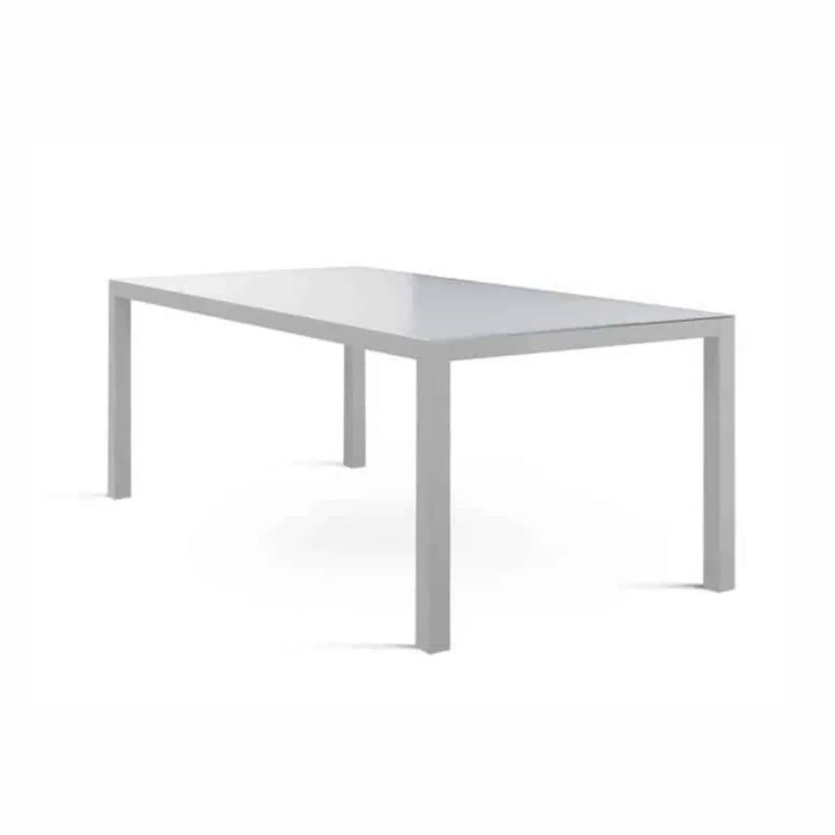 Stół ogrodowy OVIEDO   200x100 ZUMM szary aluminium