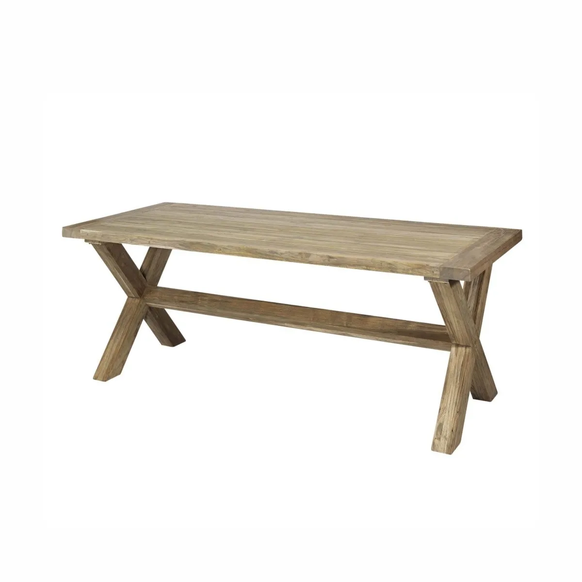 Stół ogrodowy LYON   240x100 Vimine naturalny drewno teak