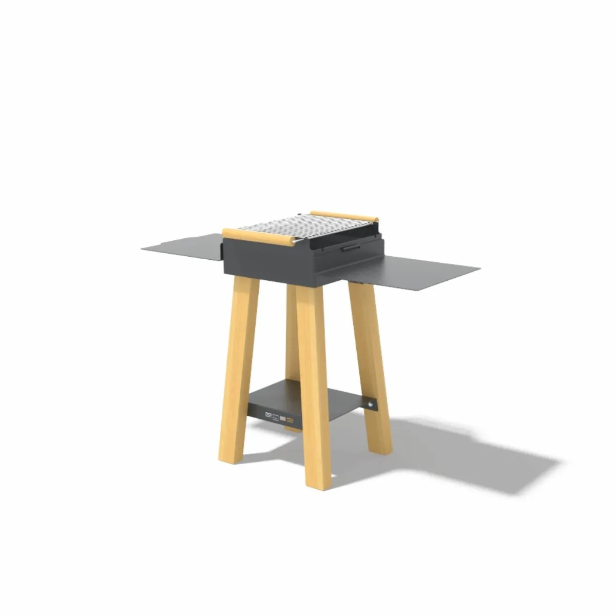 Grill Back to fire akacja olejowana 38,5/99,5 x 35cm