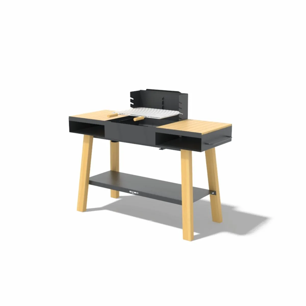 Grill Back to fire akacja olejowana 152 x 545cm