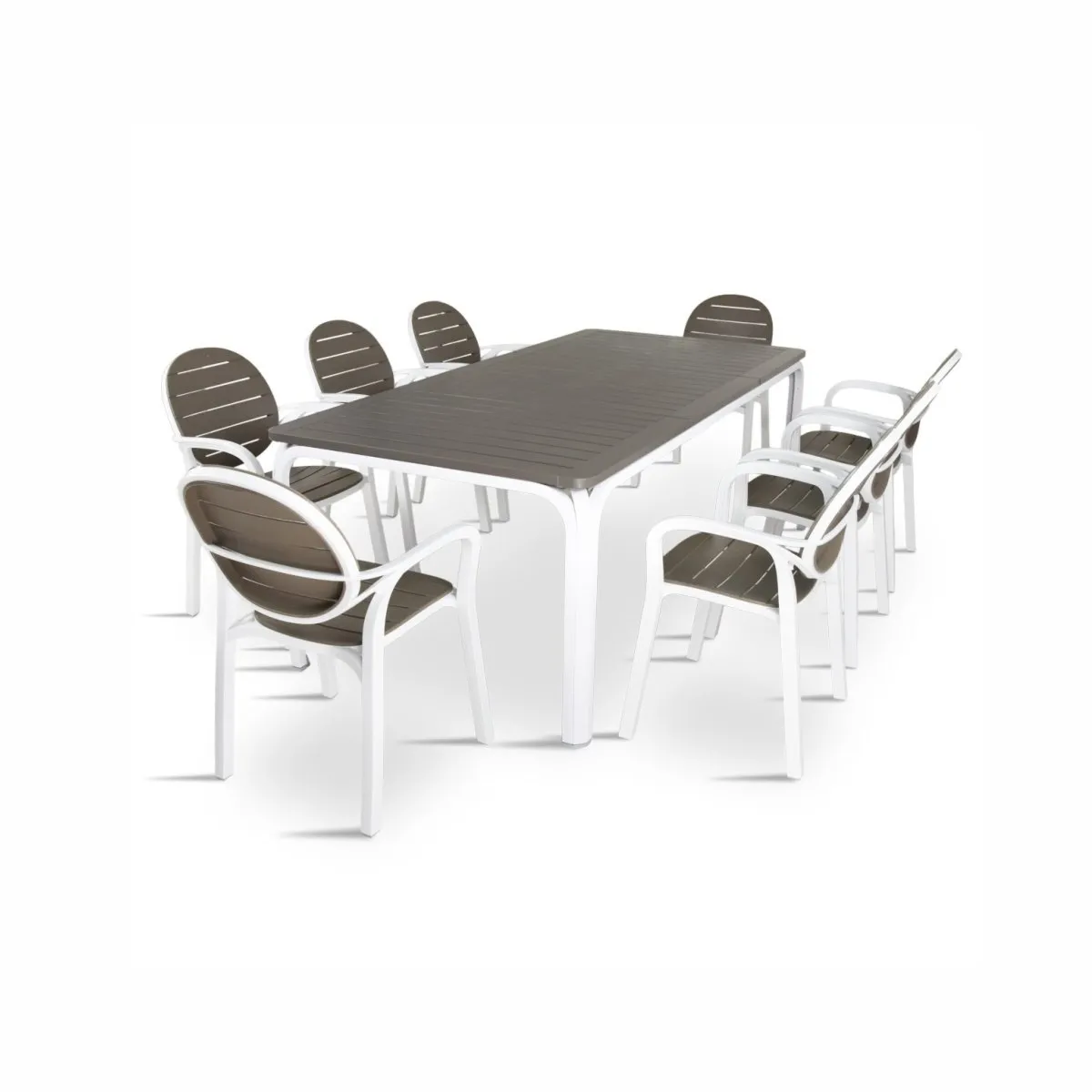 Zestaw ogrodowy Nardi PALMA/ALLORO - 10/210 Bianco Tortora
