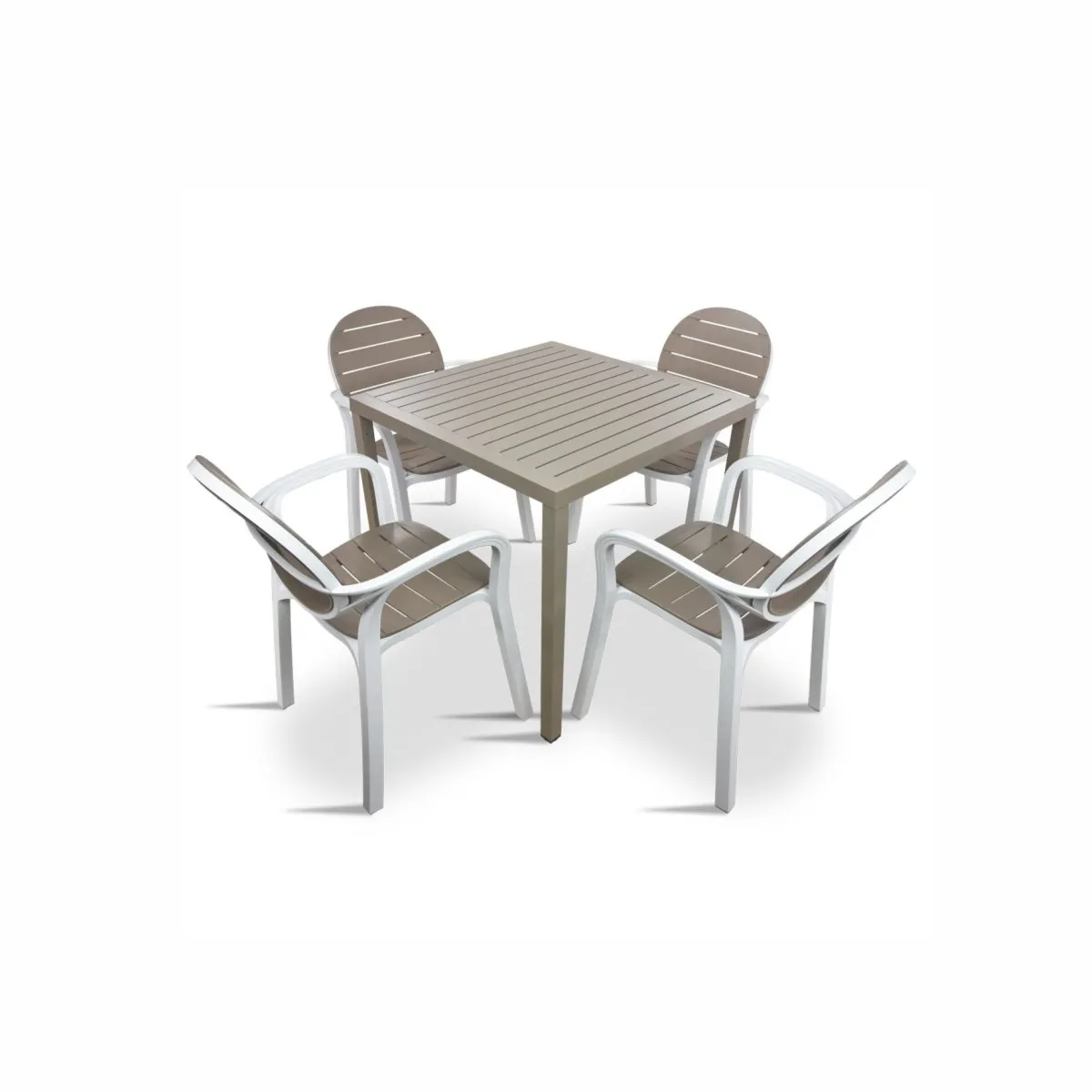 Zestaw PALMA/CUBE 80 Nardi Bianco Tortora