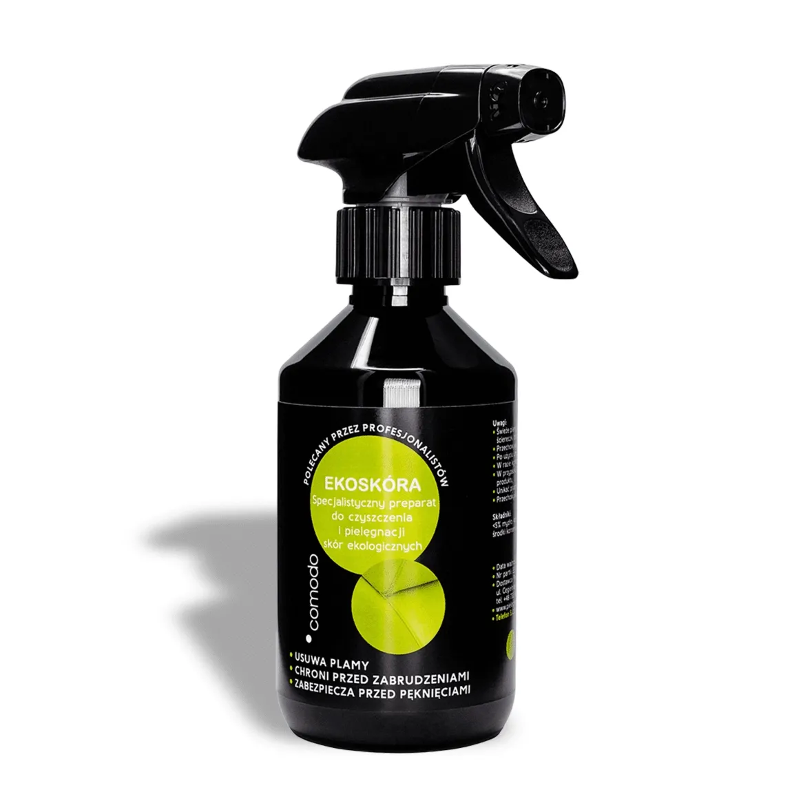 Specjalistyczny preparat do czyszczenia i pielęgnacji skór ekologicznych 300ml COMODO