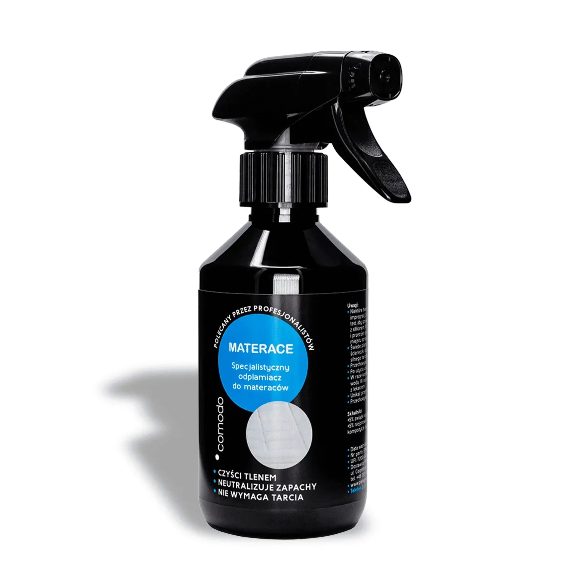 Specjalistyczny odplamiacz do materacy D 300ml COMODO