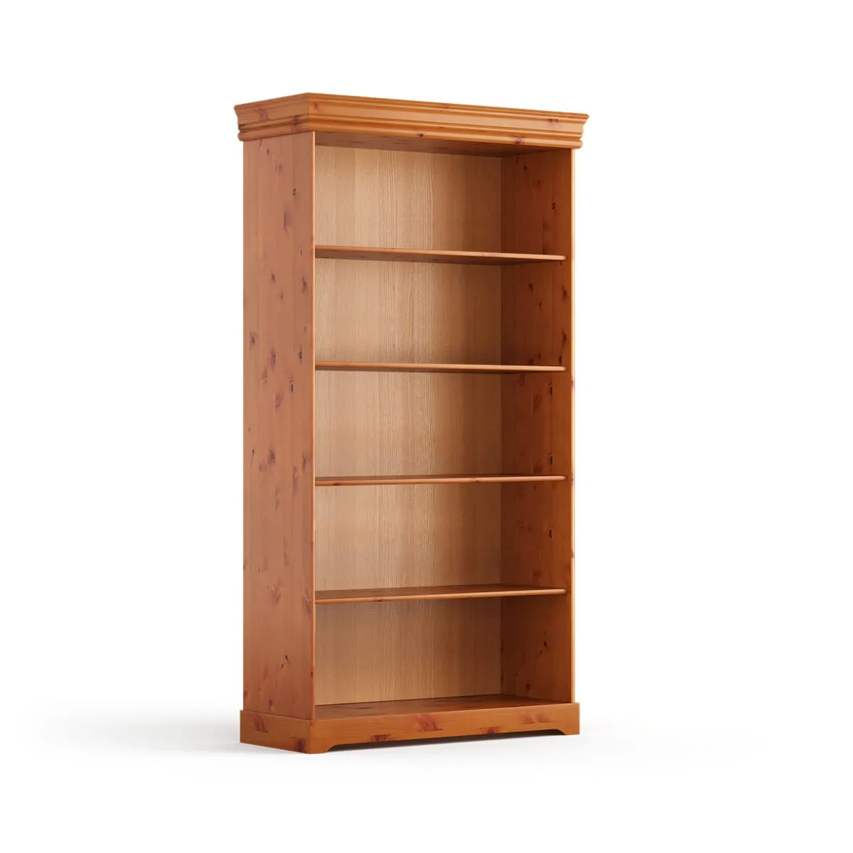 Regał drewniany Toskania miodowa sosna