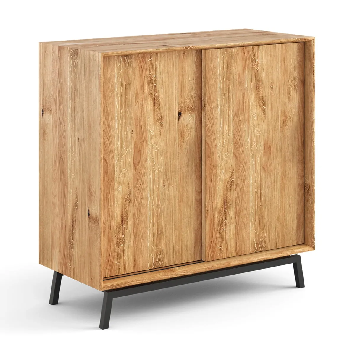 Komoda z barkiem dębowa Modern Loft